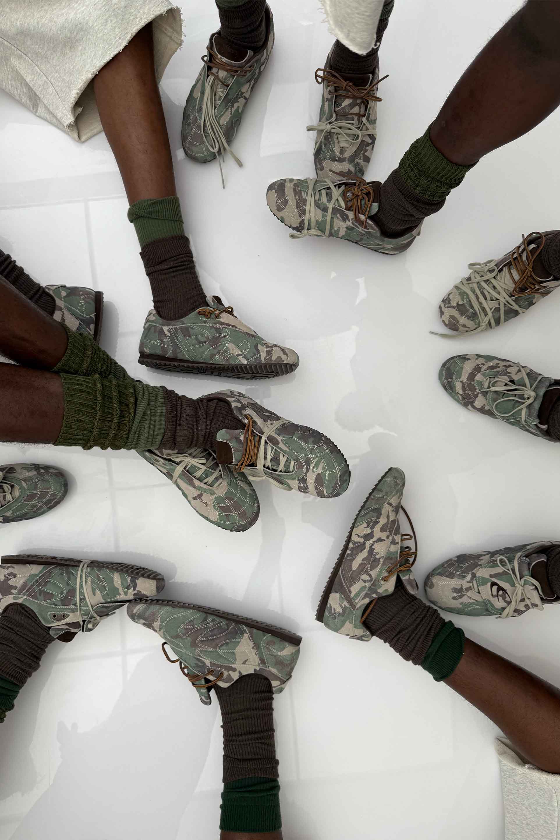 Iconic Camo Sneaker