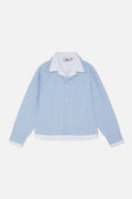 Korean Blue Shirt