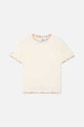 Leo Ecru Top
