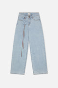 Marine Light Blue Pants