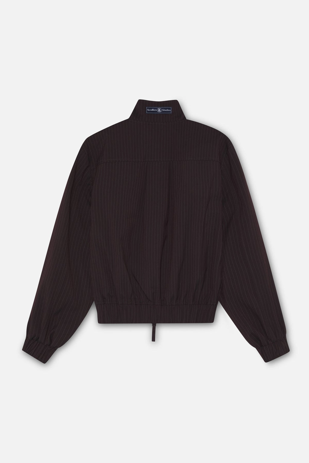 Nautica Burgundy Pinstripe Jacket