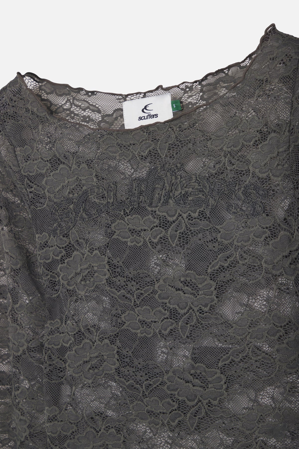 New Lace Dark Green Longsleeve