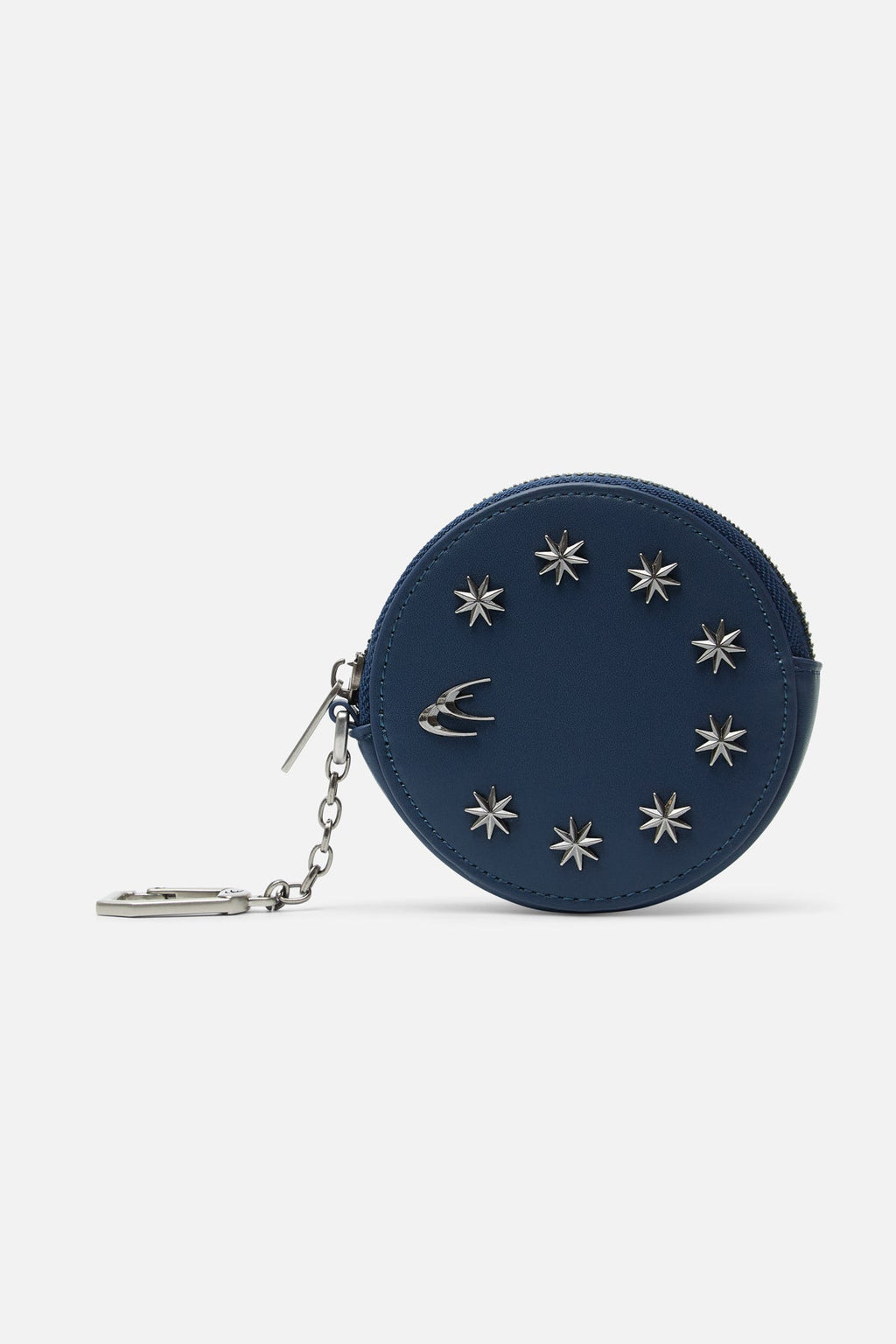 Night Blue Keychain Wallet