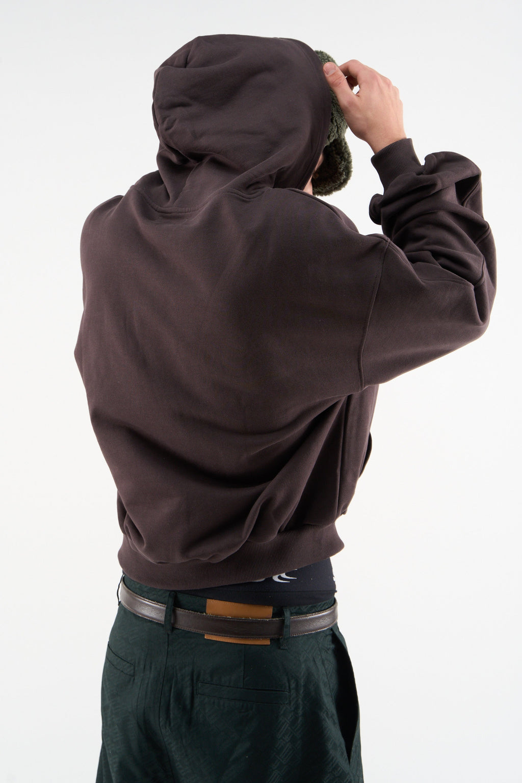 Private Brown Hoodie