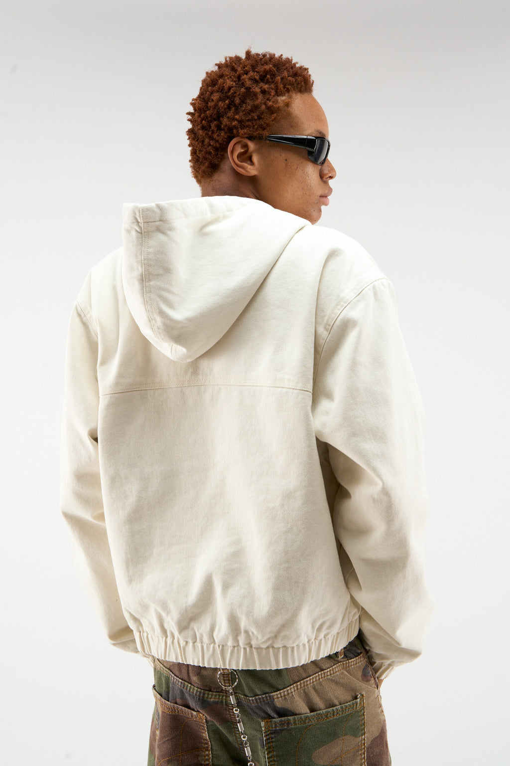 Stained Ecru Work Jacket