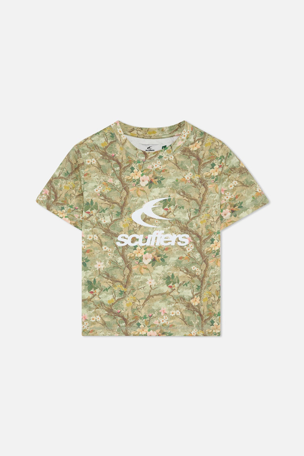 Real Flower Fitted T-Shirt