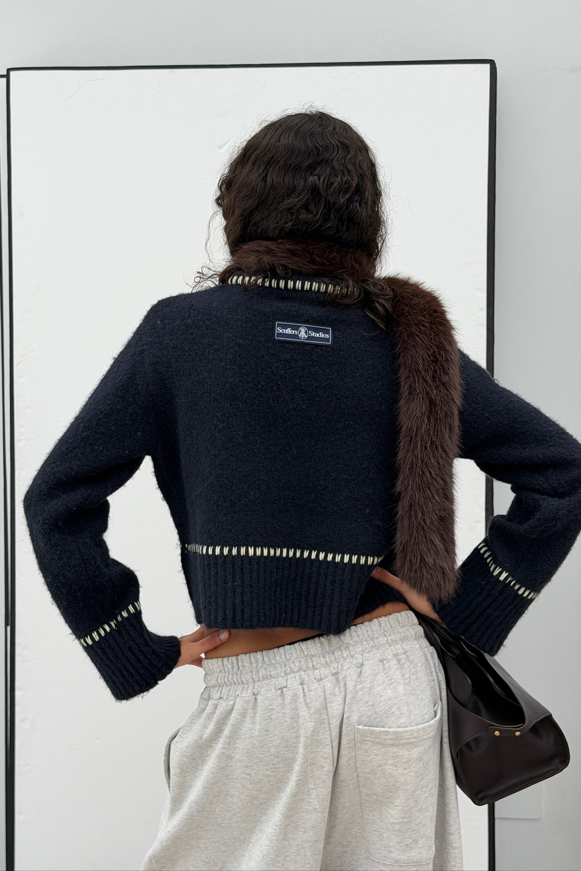 Handmade Blue Knit