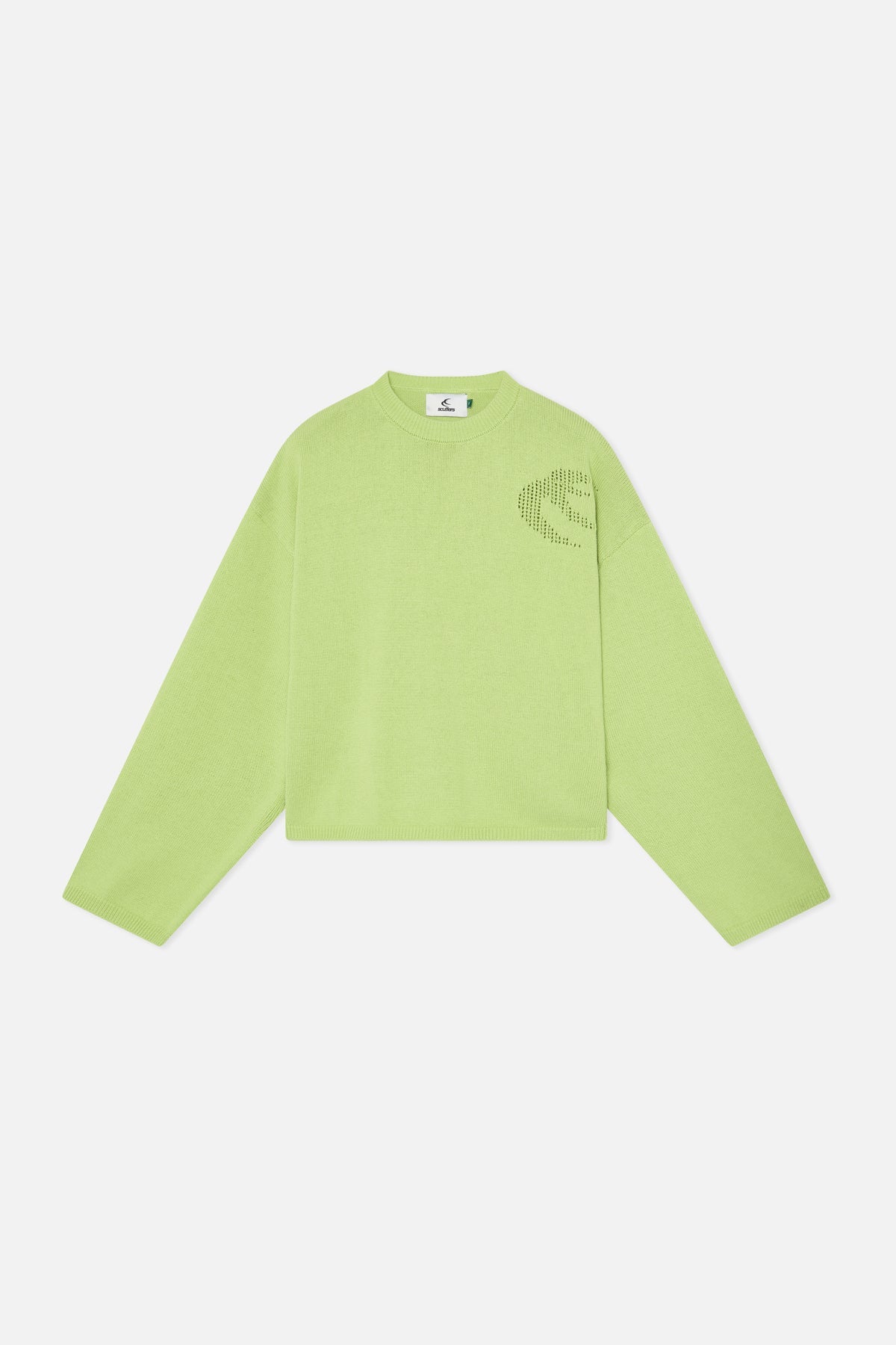 New Moon Green Knit