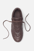 Iconic Braided Brown Sneaker