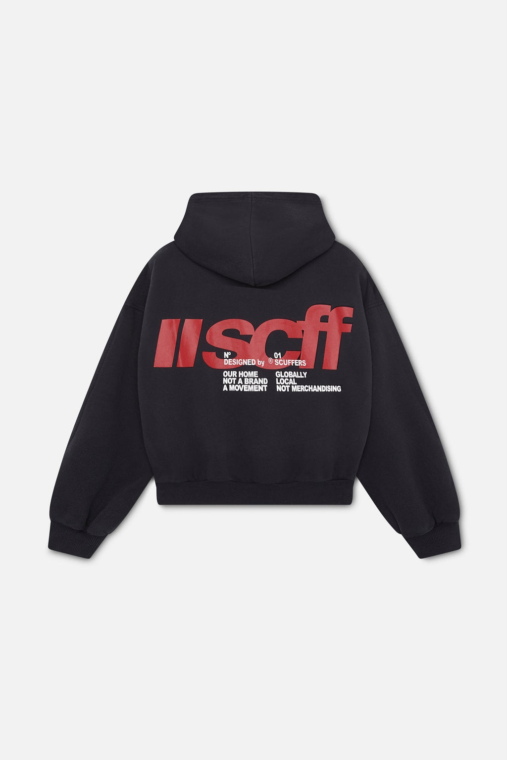 Globally Black Hoodie