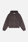 Suede Dark Work Jacket