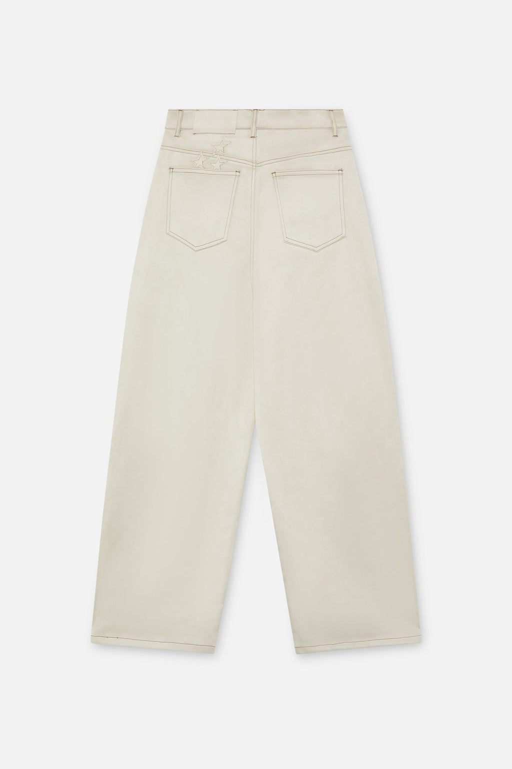 Suede Grey Jumbo Pants