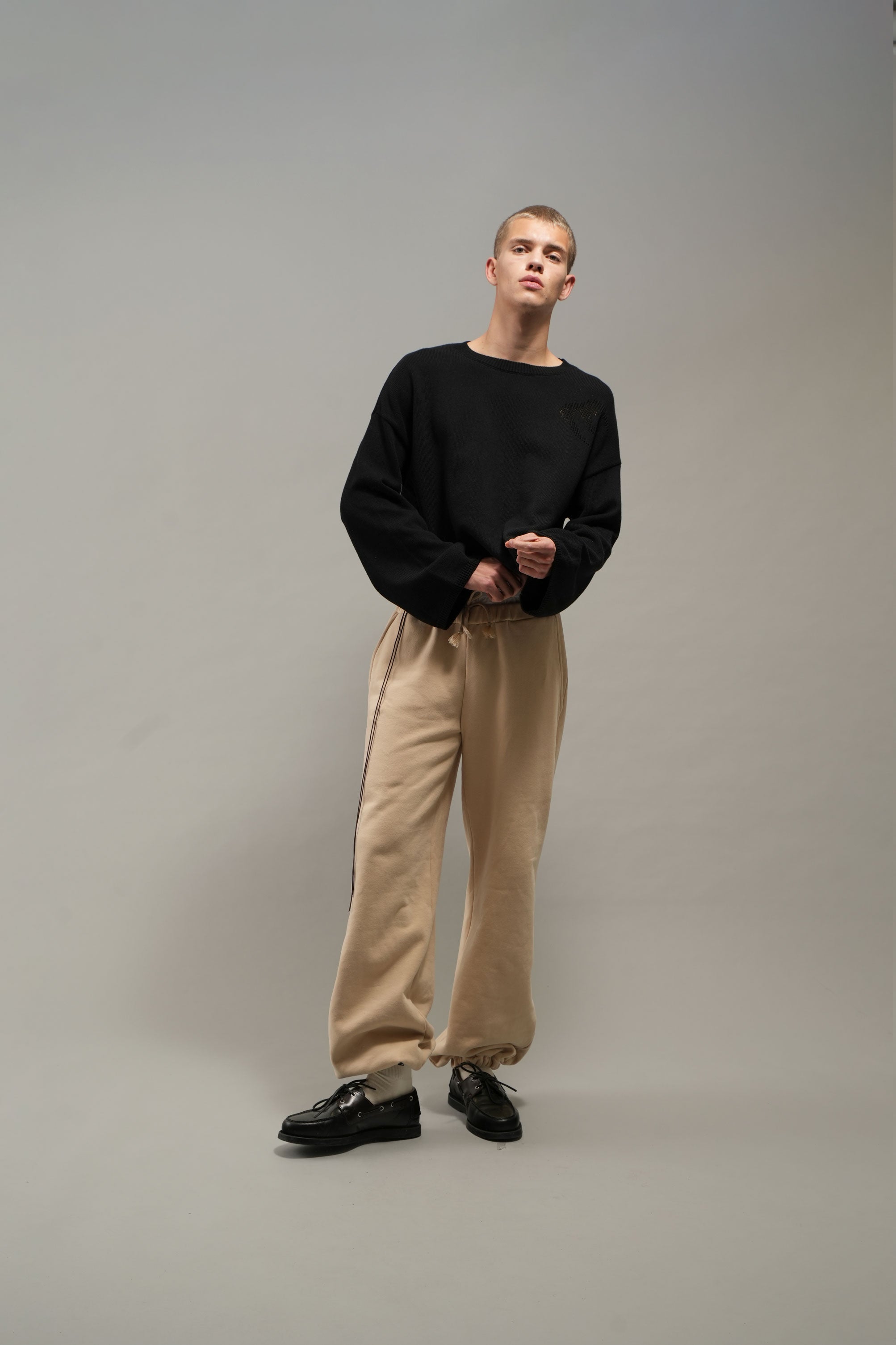 New Moon Black Knit