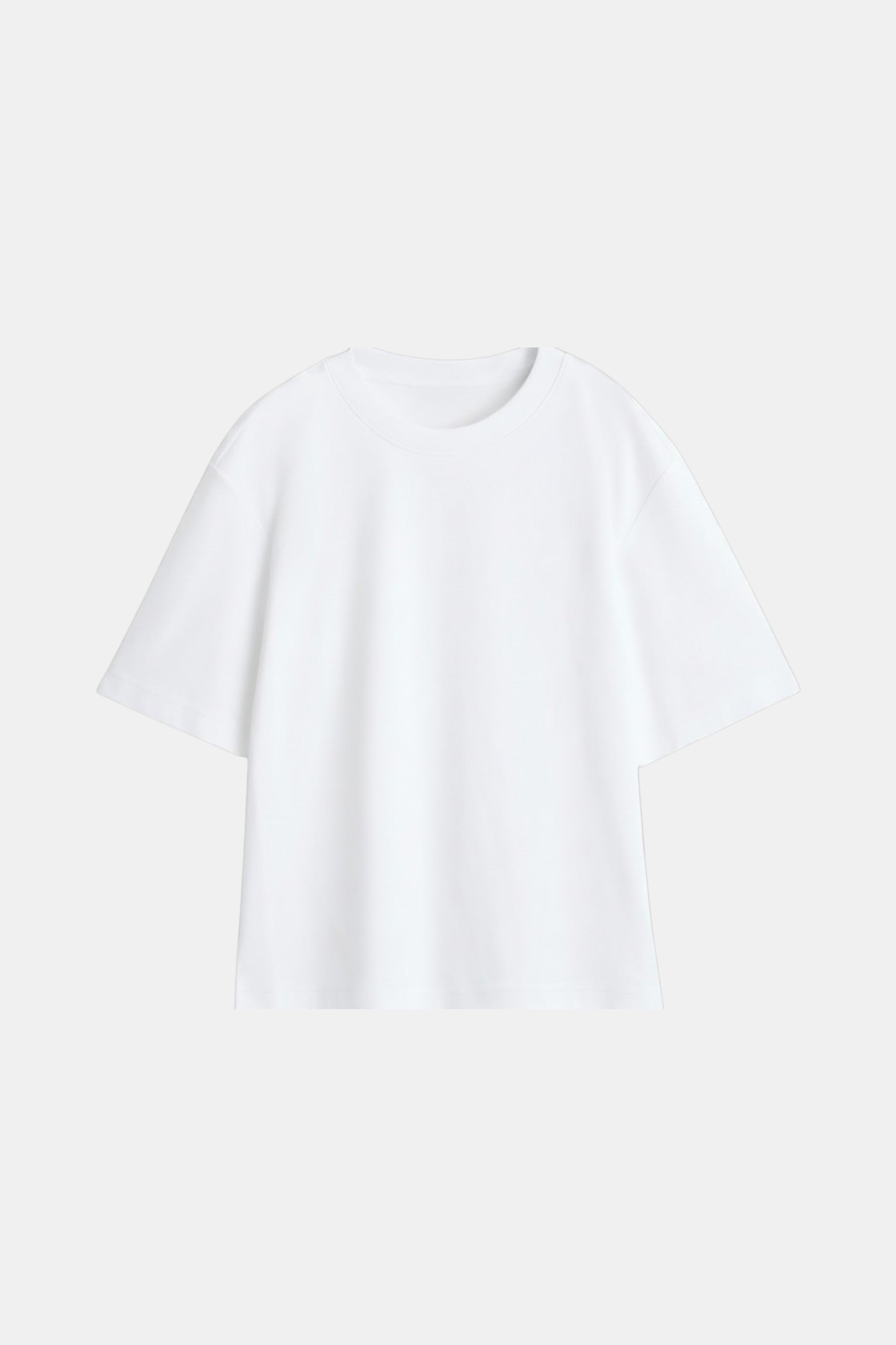 Vulture T‑Shirt – Oversized Premium White Cotton