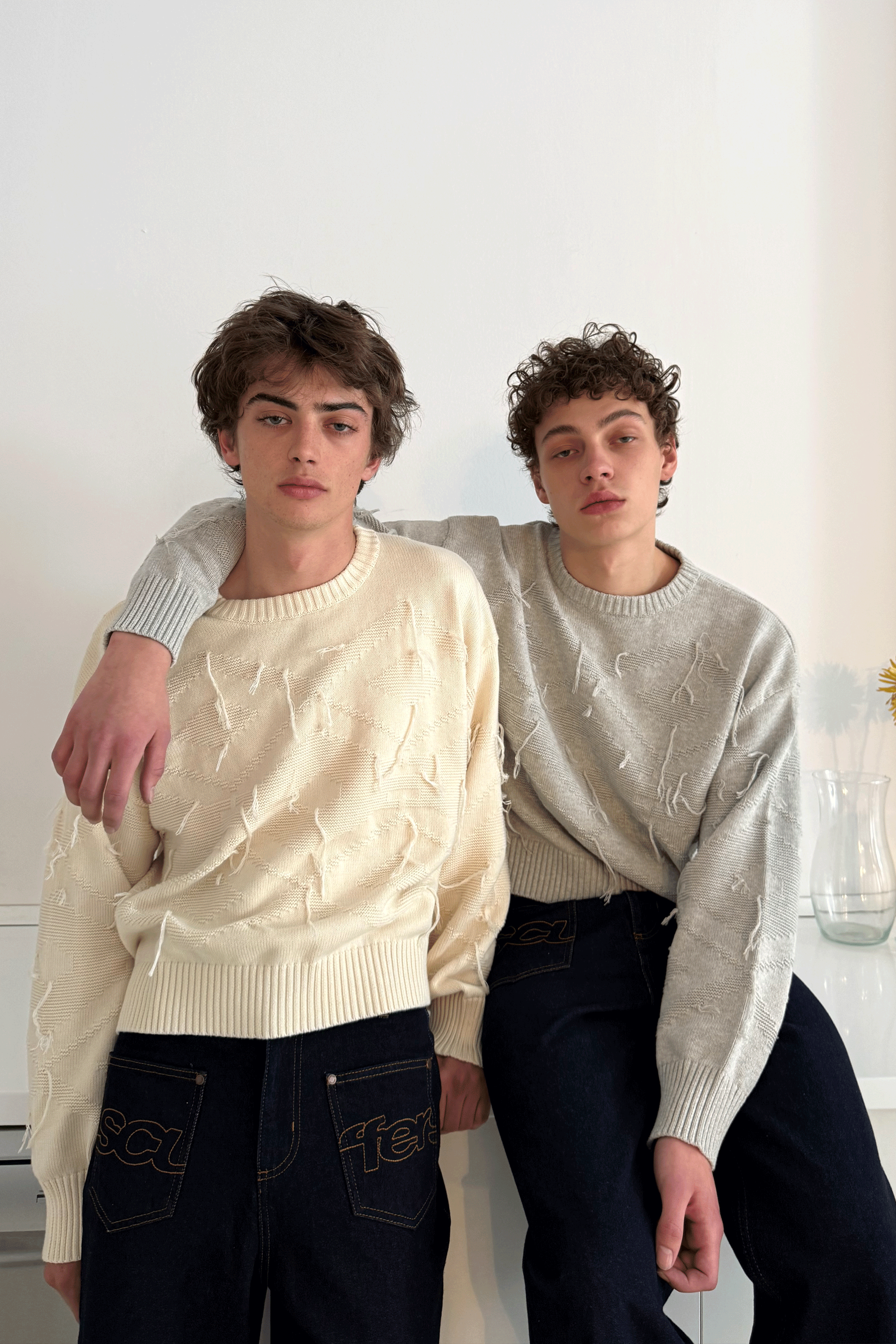 Alpine Ecru Knit